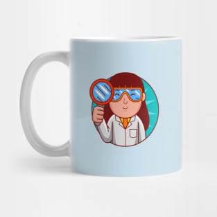 Scientist Woman Mug